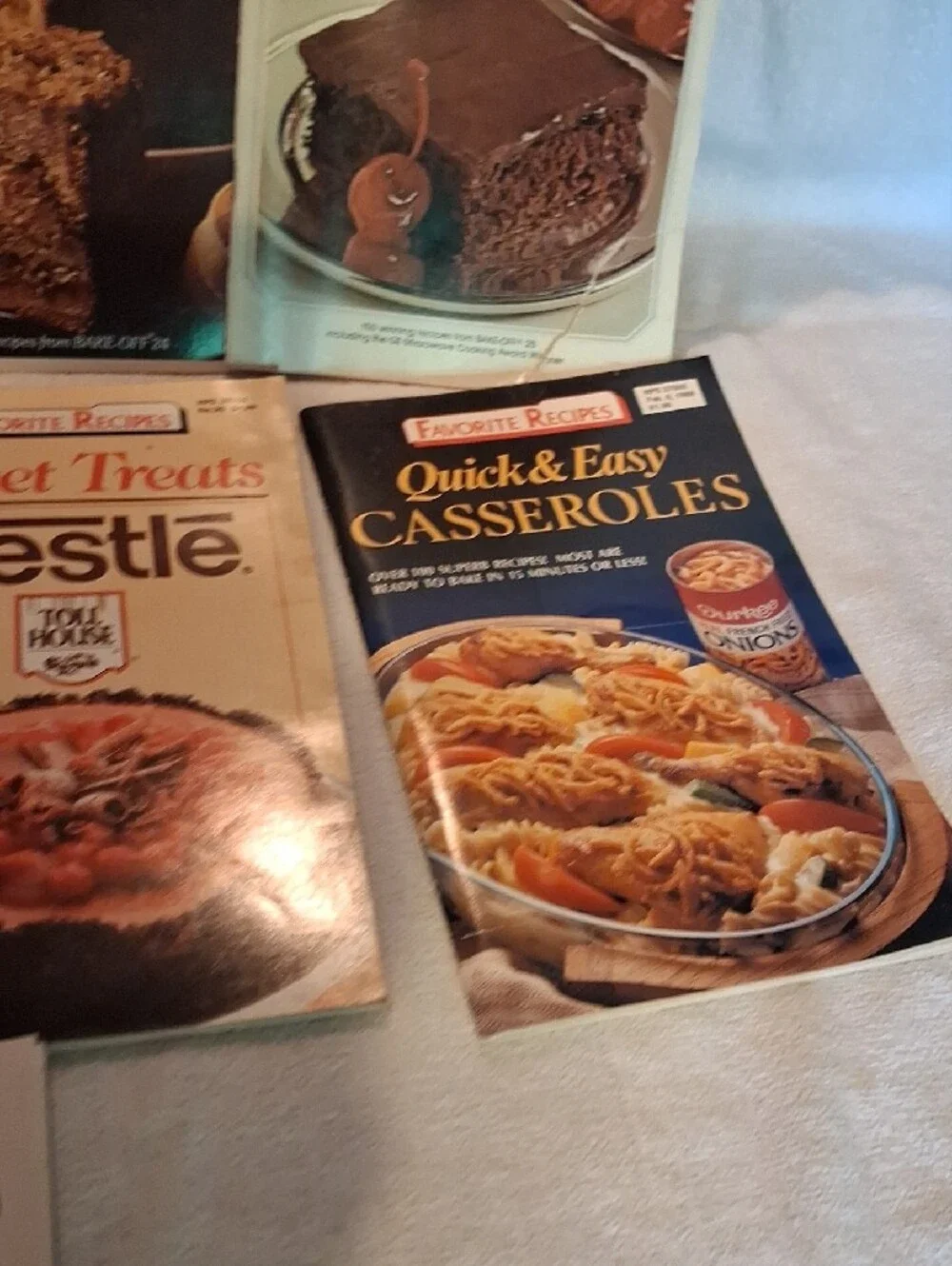 Vintage Bake-Off Cookbook Collection - Brown and White Covers 1980's